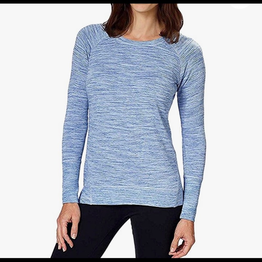 Champion Elite High-Low Crew Neck Long Sleeve Tee
